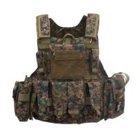 China                                  Military Camouflage Airsoft Combat Nylon Polyester Tactical Combat Vest              on sale