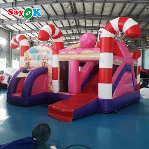 Commercial Inflatable Slide Digital Print Inflatable Bouncer Slide Rental Inflatable Bounce House Quadruple Stitches