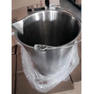 Handle Type Stainless Steel Feed Bucket , 20L Stainless Steel Milker