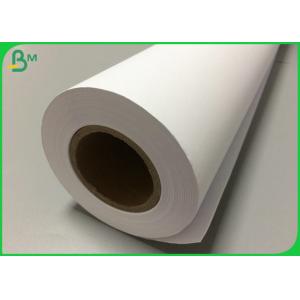 24 Inch 36 Inch White CAD Printing Paper 2inch Core For Architectural Design