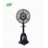 Electric Industrial Water Mist Cooling Fans With 1.75-1.8M Height