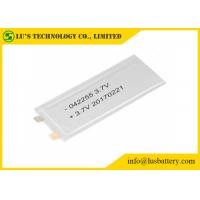 China LP042255 Rechargeable Lithium Polymer Battery 3.7V lithium ion battery small li po battery 3.7v on sale