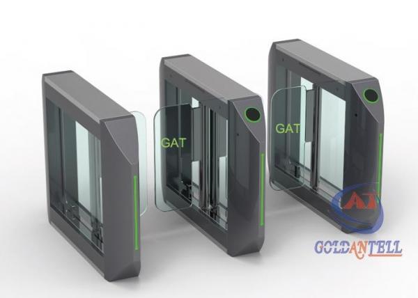 High Security Boat Shape Swing Turnstile With RFID Access Control Systems