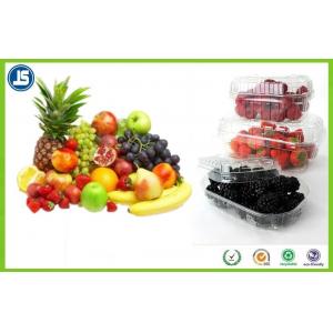China Transparent Pet Fruit Tray Plastic Blister Packaging With ISO 9001 Standard supplier