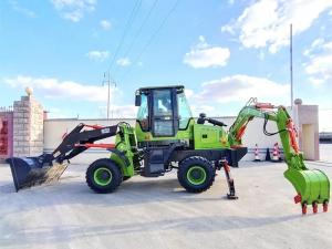 China 2021 factory sale ET942-45 6.5ton weight new backhoe loader from China on sale 