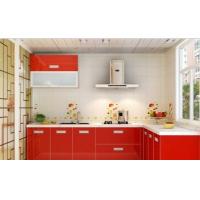 China Modern Desigh Frameless Kitchen Cabinets / Fashion Flat Pack Kitchen Cabinets on sale