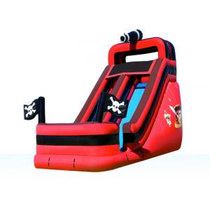 China Attractive Fun Inflatable Pirate Slide , Amusement Park Outdoor Inflatable Slide supplier