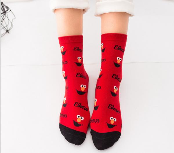 OEM Design Women Novelty Socks, Cotton Funny Patterned Dress Socks Supplier in