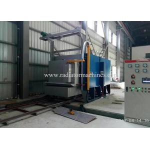 China Tilting Trolley Type Bogie Hearth Furnace Efficient For High Manganese Cast Parts supplier