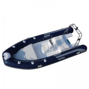 2022   new design sea eagle inflatable boat  5.2m with foldable backrest for sea fun rib520D