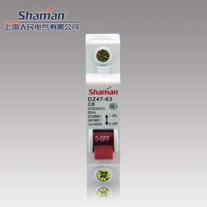 China Mini interruptor de DZ47 1P 6A, mcb, interruptores de Murray da boa qualidade wholesale
