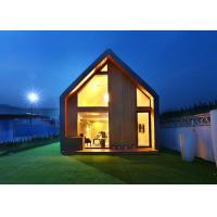 China Modern Light Steel Prefab Small Garden Studio Resort House Hotel Cabin Hotel Unit on sale