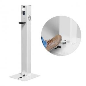 Custom Touch Free Hands Wash Station Hands Free Foot Operated Sanitizer Dispenser Stand