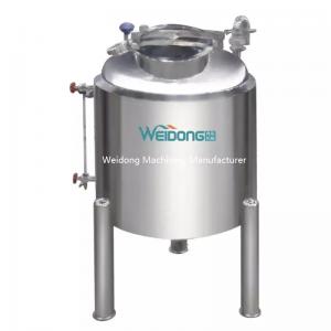 Movable 500L Stainless Steel RO Tank , Multipurpose SS Tank For RO Water