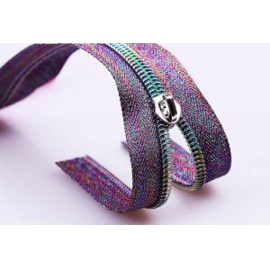 China Plated Metal Zipper With High Strength And Smooth Operation wholesale