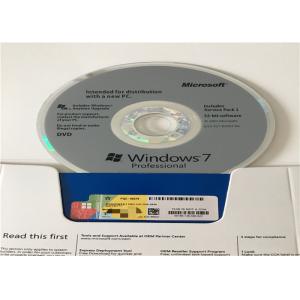 China OEM Version 2017 Microsoft Update Windows 7 Pro 32 Bit Stable For Business wholesale