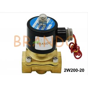China 3/4'' Inlet Threaded Port 2W200-20 Pneumatic Water Solenoid Diaphragm Valve In Ultra-pure Water Equipment supplier