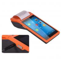 China BT WIFI Handheld Point Of Sale Terminal Orange Portable Billing POS Machine on sale