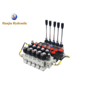 China 05P80 Manual Hydraulic 3 Way Directional Control Valve OEM Spring Return Electro-hydraulic Control wholesale