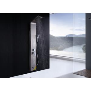China Dual Zinc Alloy Handle Waterfall Shower Tower , Easy Install Shower Panel ROVATE supplier