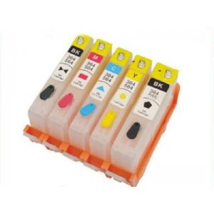 Black / Cyan HP 564 Compatible Printer Ink For Deskjet 3070A 3520 Recycling