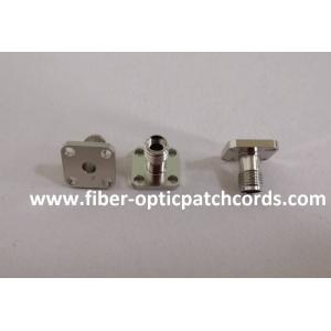 China Fiber Optic SMA905 Adapter bulk head SMA905 Adapter Base Flange optical fiber interface supplier