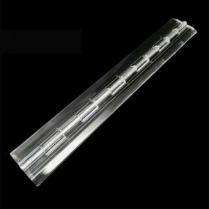 China Translucent Clear Acrylic Hinges For Plexiglass Doors Customized Thickness supplier