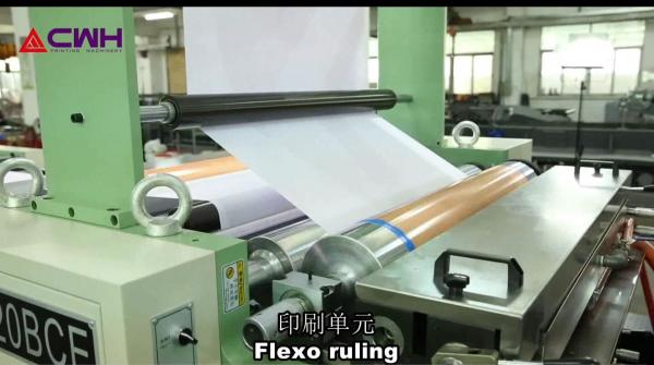 Fully Automatic Notebook Making Machine Cold Glue Taped Notebook Production Line
