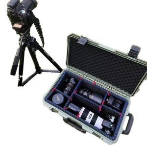 China PPデザイン 防水 硬いプラスチック製 輪付き 工具ケース オーダーメイド OEM ODM サポート 内部サイズ 525*291*175 40 130 mm wholesale