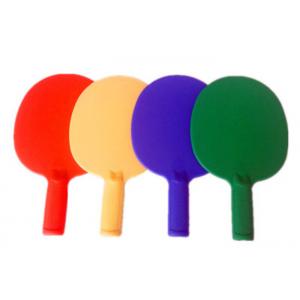 China Green Outdoor Table Tennis Racket Plastic Weather Shock Resistant For Children Practice Training supplier