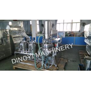 316L 30L Vacuum Emulsifying Mixer , Vacuum Homogenizer Cream Mixer For Pharmacy