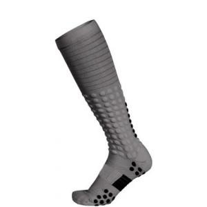 Cushion Spandex Nylon Cotton Running Sports Compression Socks 20-30mmHg Anti-Foul Long