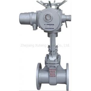 China Flange Connection Form Electric Carbon Steel Gate Valve Z940H for Chemical Industry supplier
