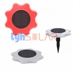 16 Colors Solar Powered Backyard Lights With 2000mAh Battery For Garden Lighting