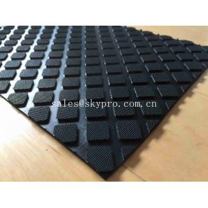 China Hardness Rubber Matting Square Rubber Flooring Mats With 60-80 Shore A Hardness supplier