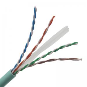 0.57 BC 4 Pairs UTP Cat 6a Cable Indoor Outdoor LSZH Jacket Network Lan Cable 305m
