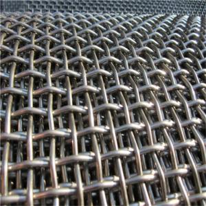 Manganese Crimped Crusher Vibrating Wire Screen Mesh For Stone Quarry