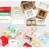 China Caja de pastel de color personalizado Embalaje de panadería premium Caja de papel con inserto para panecillos, pasteles y chocolate wholesale