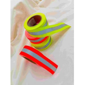 3M Yellow or Orange red  Reflective Tape For Clothing Fire Retardant Reflective Fabric2 EN 20471