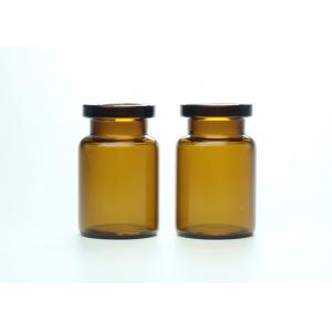 China GMP Certificated 5ml Brown Empty Pharmaceutical Injectable Glass Vials supplier