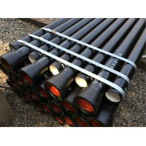 6M Cement Lined Ductile Iron Pipe Zinc Spraying With ISO2531 Standard