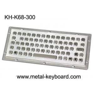 China SUS304 Metal Kiosk Industrial Computer Keyboard with IP65 Water Resistant supplier