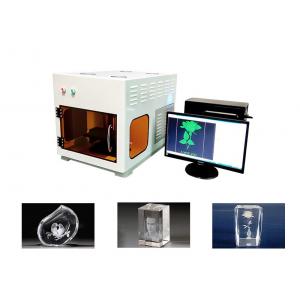 CKD 3D Crystal Laser Engraving Machine For Glass / Crystal As Gift Of Festival