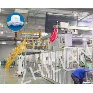 China 350 PC/las 500 PC mínimas/minuto levantan al bebé de la máquina del pañal supplier