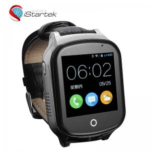 China Elder Enfant GPS Tracker Watch With SIM Card Slot SOS Phone Call Voice Chat supplier