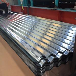 Glazed Zinc Corrugated Steel Roofing Sheet For Residential Buildings