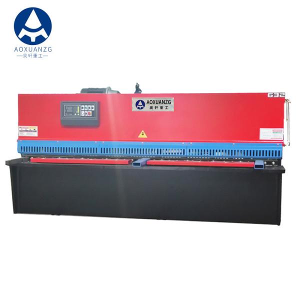 Máquina de corte E21S 6 x 3200m m de Carbon Steel Hydraulic del regulador del NC