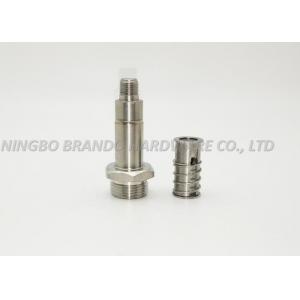 China Vacuum High Pressure Fast Operation Solenoid Stem/Vertical Grooves Embed NBR Guide Core supplier