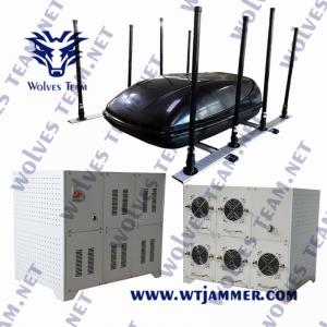 500W High Power Military Vehicle Bomb Jammer Portable Cell Phone RF Signal Jammer