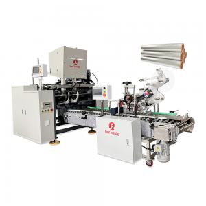 Fully Automatic Foil Slitting Rewinding Machine 4 Spindles Aluminum Foil Rewinder